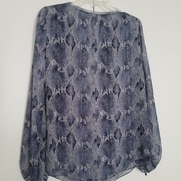 WHBM Boho Style Blouse, Size 4, EUC - Picture 3 of 9